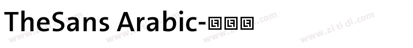 TheSans Arabic字体转换 TheSans Arabic字体转换